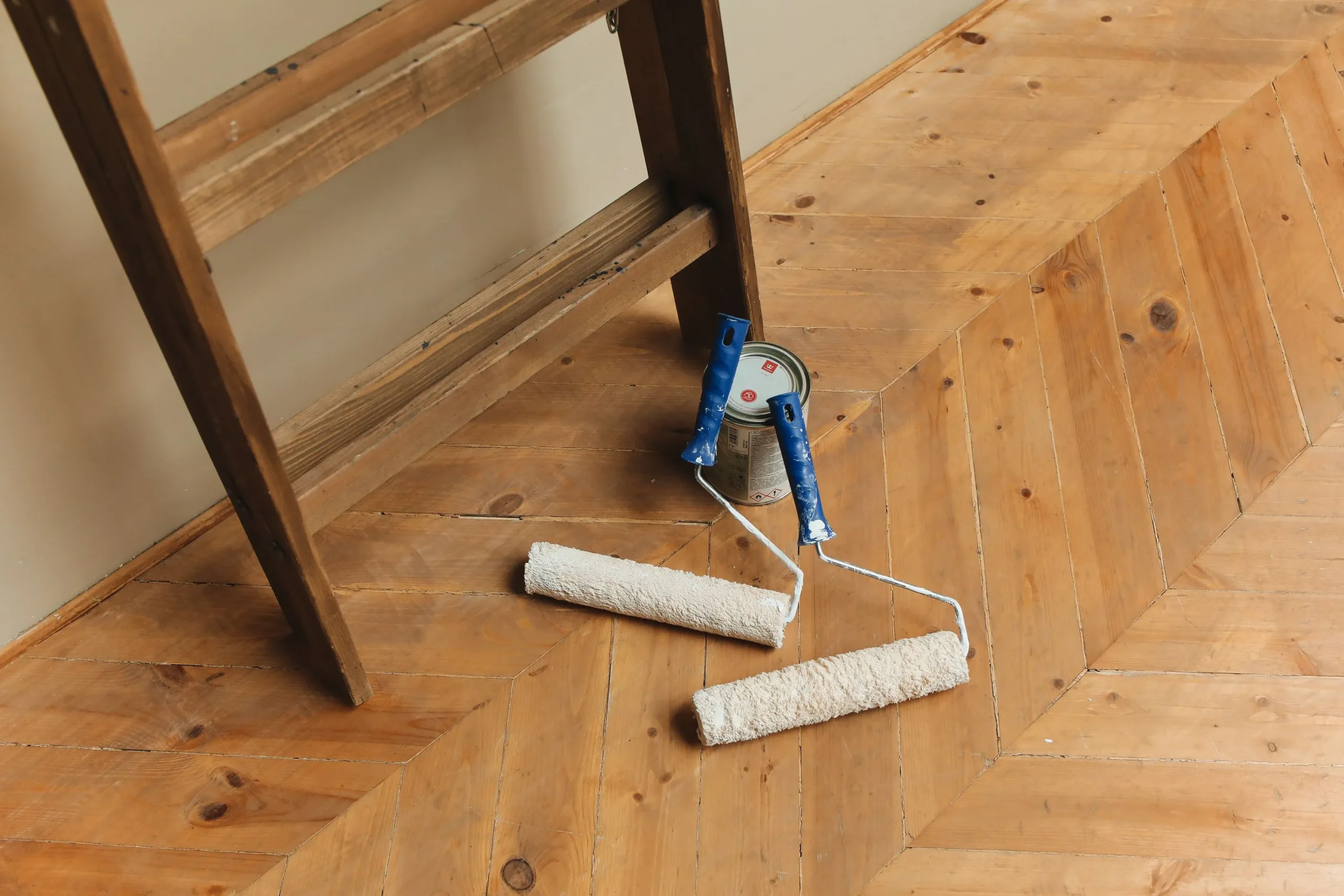 Hardwood flooring restoration