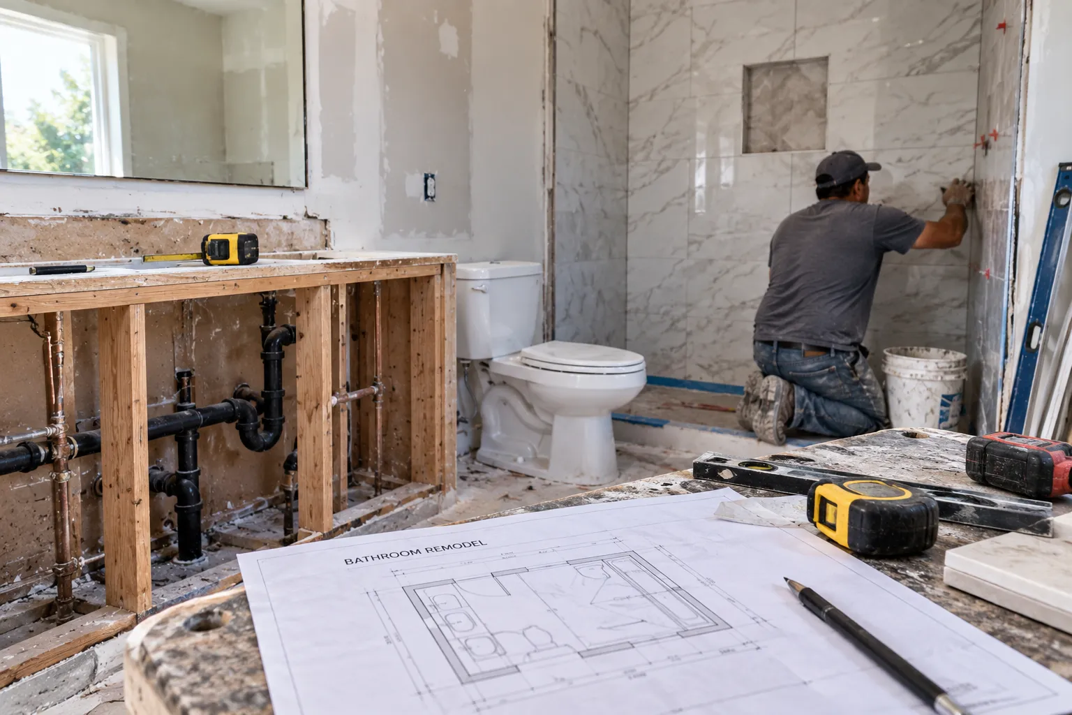 Bathroom renovation