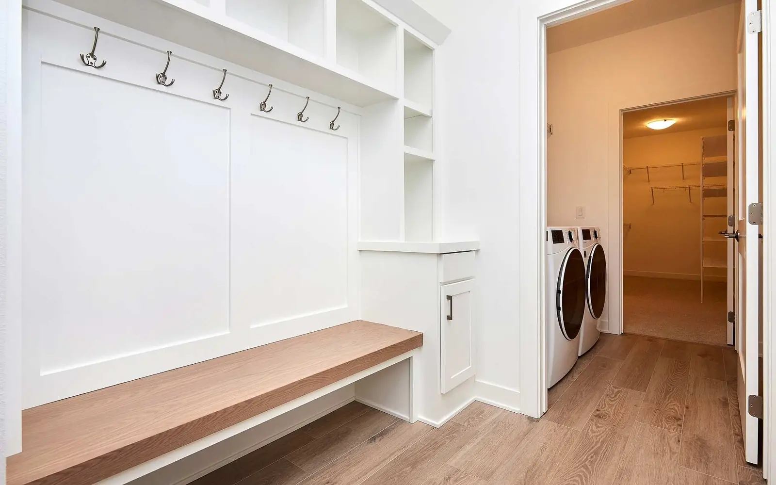 Small home additions: laundry room, mudroom, pantry and bathroom