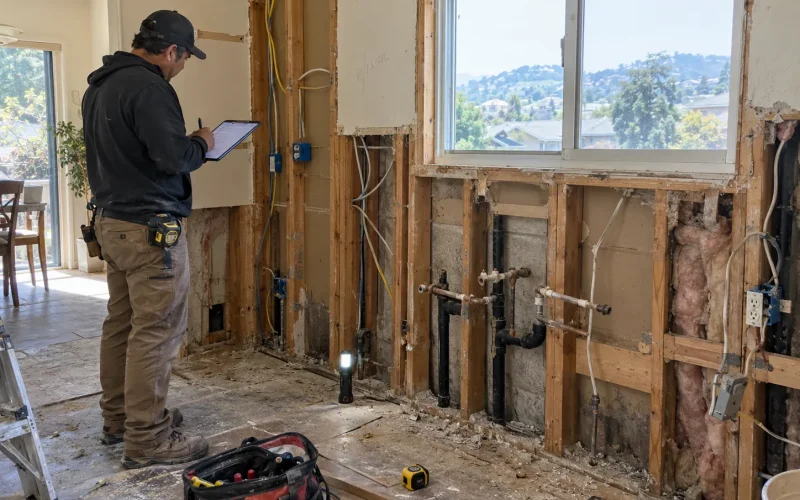 Hidden utility inspection