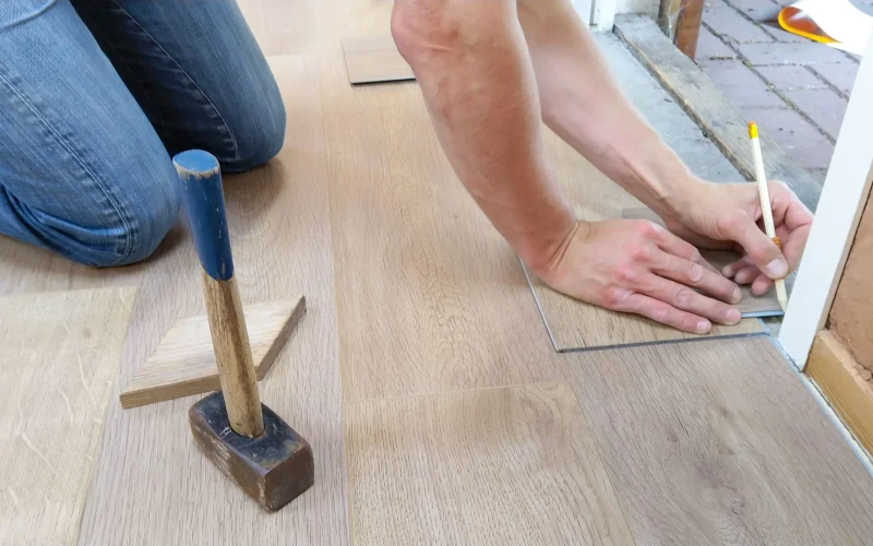 Solid hardwood installation